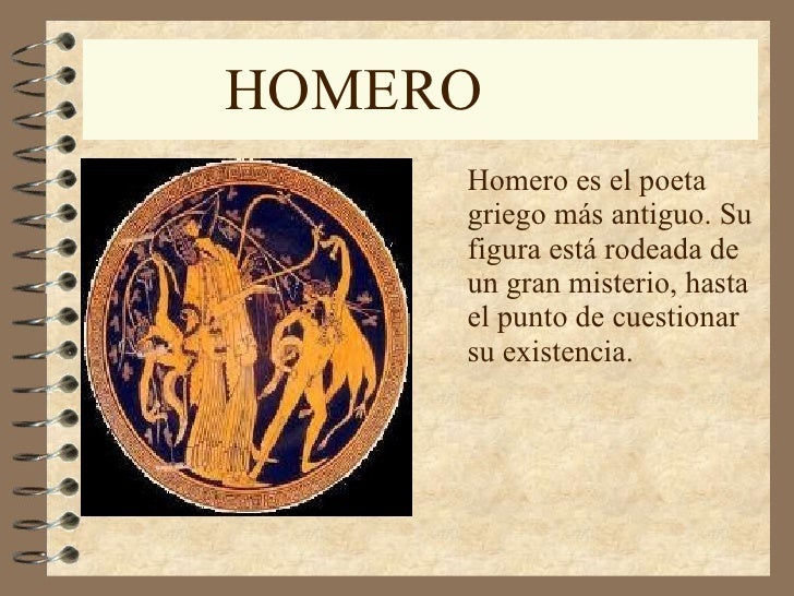 Cuales Son Las Obras De Homero