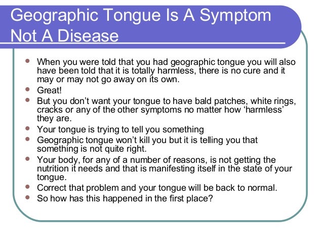 Geographic Tongue-Treatment, Pictures, Symptoms, Causes