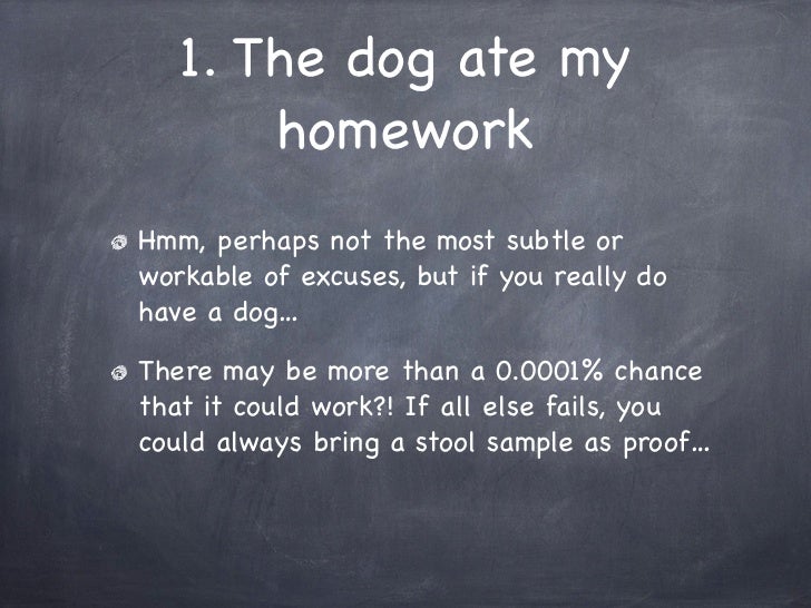 Homework Excuse Note - Doing someone's homework for money - Tastefulventure