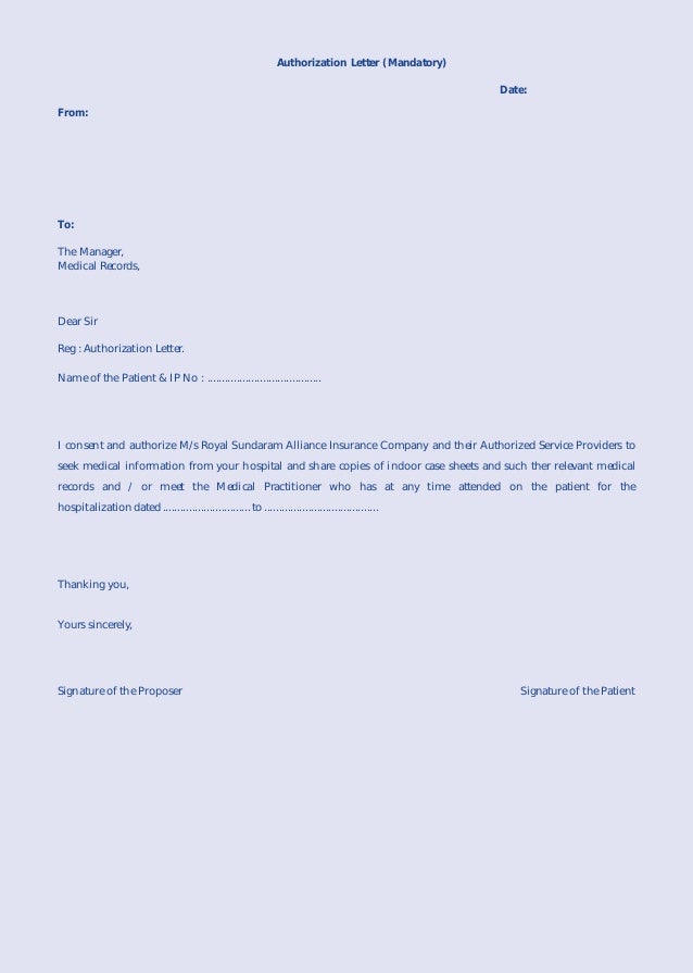 authorization letter for claiming transcript of records hospital authorization letter for claiming transcript of records hospital