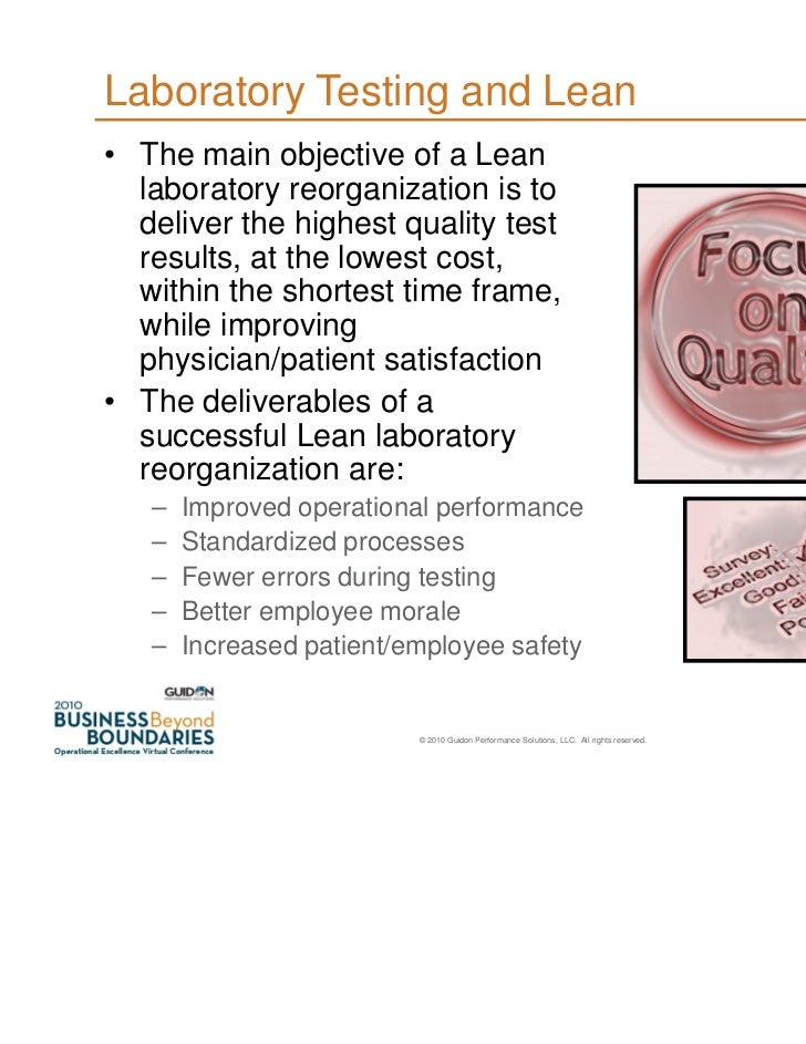 Case study examples medical laboratory