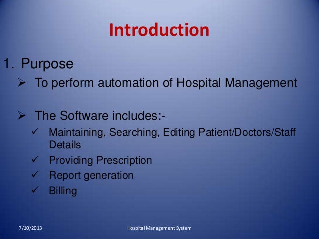 Hospital Management System