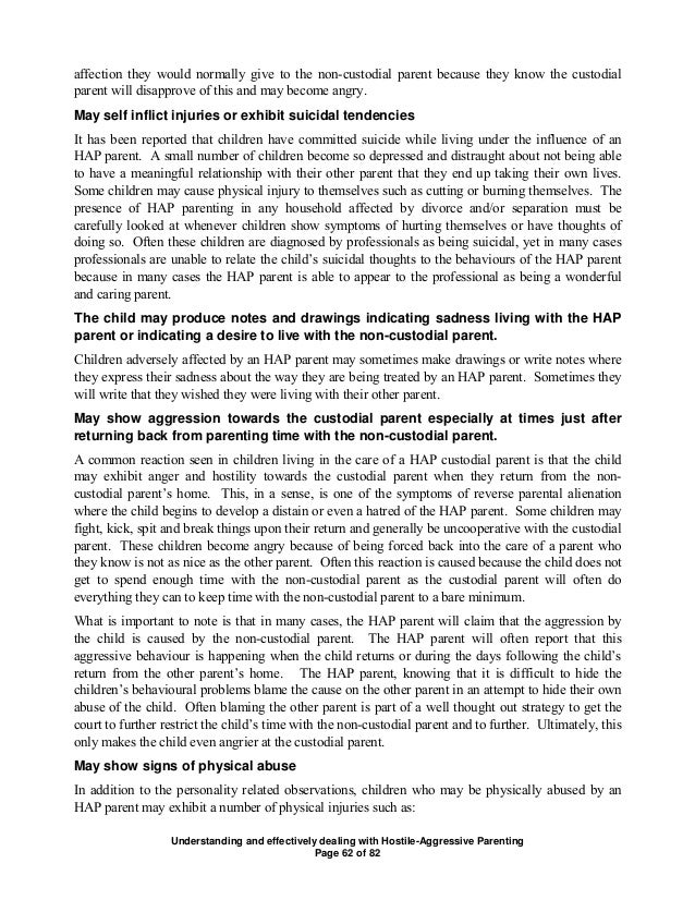 character letters custody sample parent for
