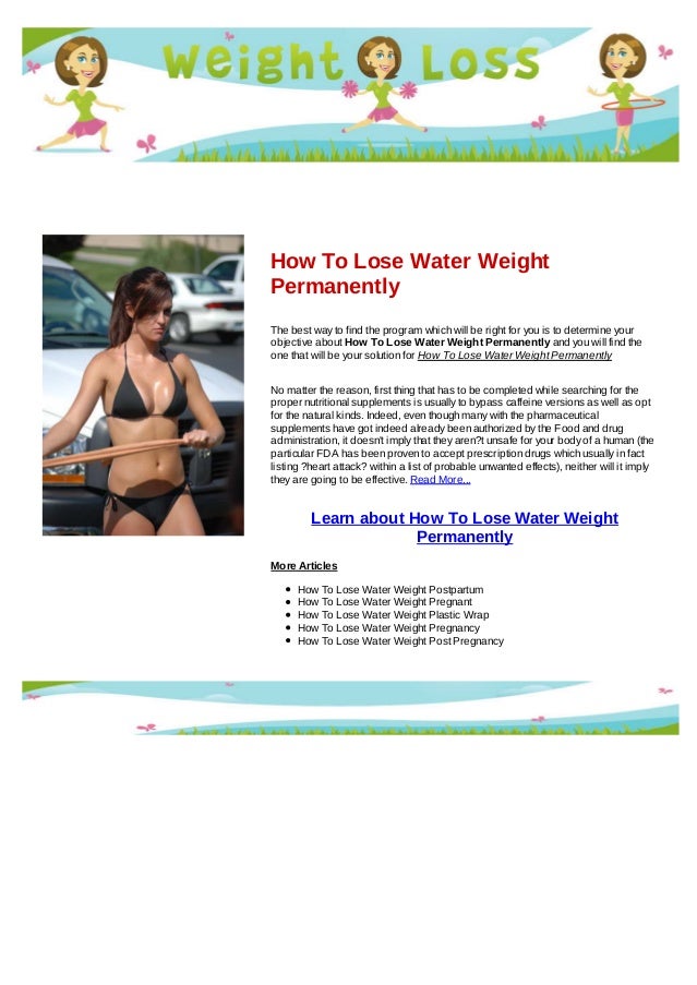 How To Put On Water Weight Fast