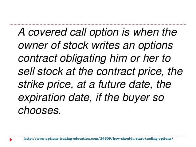 How to start option trading