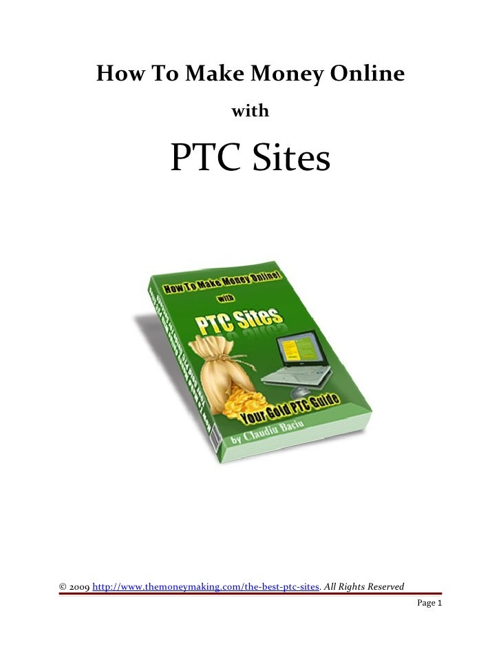 ptc money making sites
