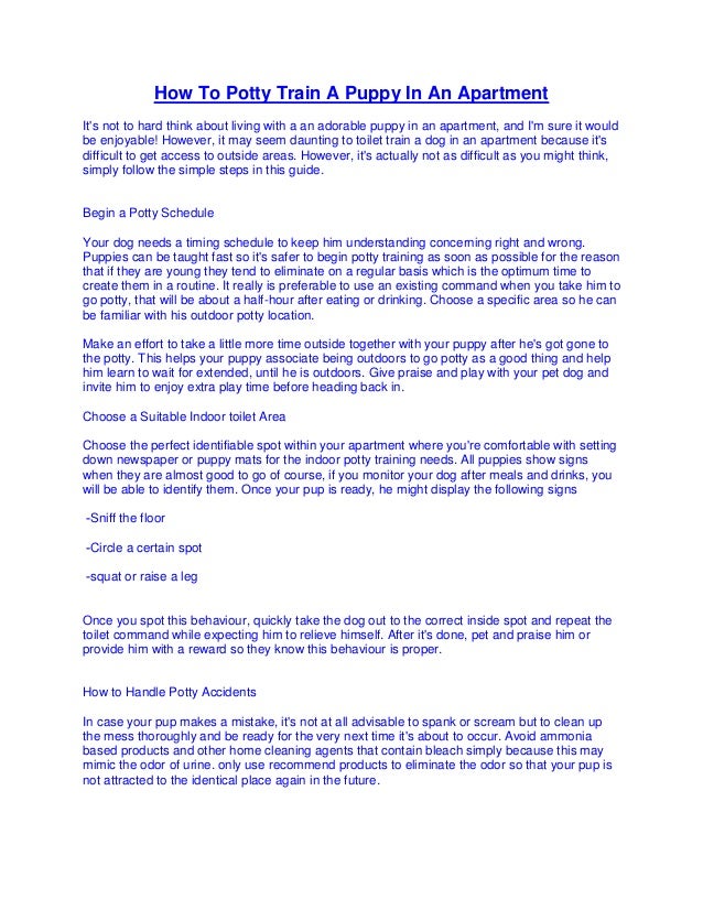 Related to How To Potty Train a Puppy - How to House Train Your Dog puppy dog, House training & potty training puppy adult dog quickly ...