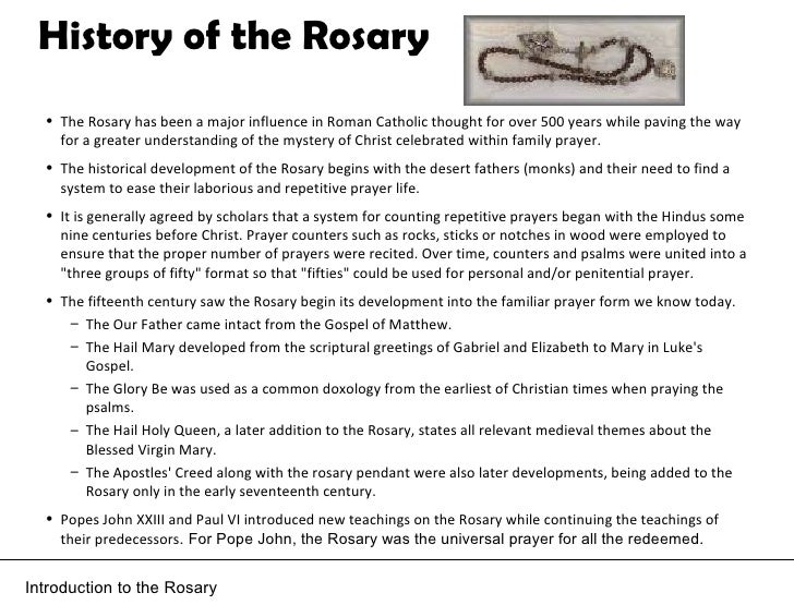 How To Pray Rosary Power Point