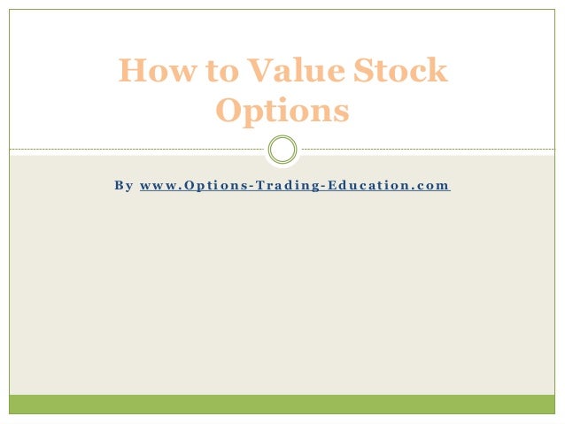 stock options valuation