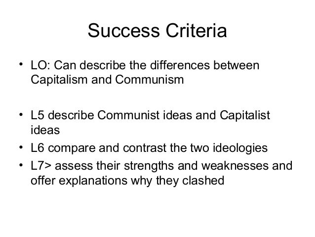 contrast of capitalism and socialism Get an answer for 'what are the similarities between capitalism and socialism' and find homework help for other social sciences questions at enotes. contrast of capitalism and socialism Get an answer for 'what are the similarities between capitalism and socialism' and find homework help for other social sciences questions at enotes.
