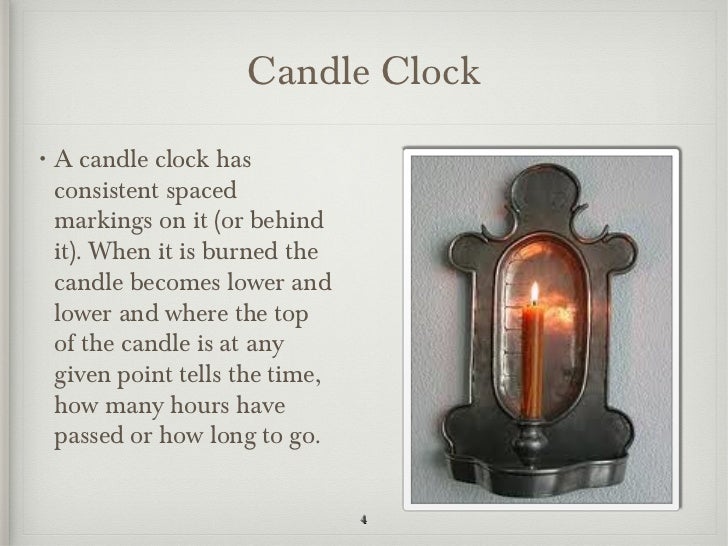 How did people in early civilisations tell the time