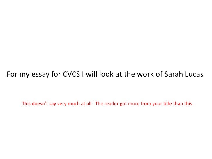 Compare Essay 2