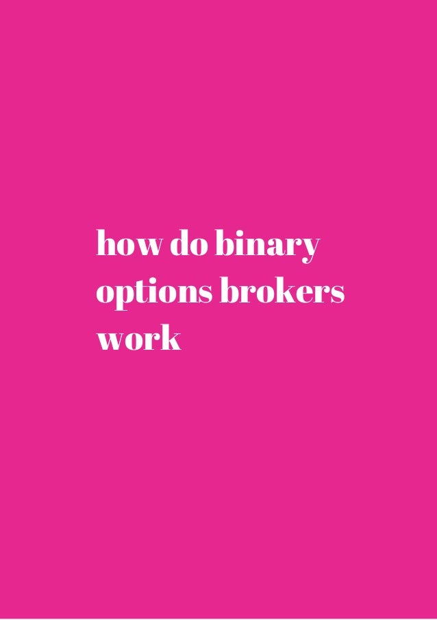 How do binary options scams work