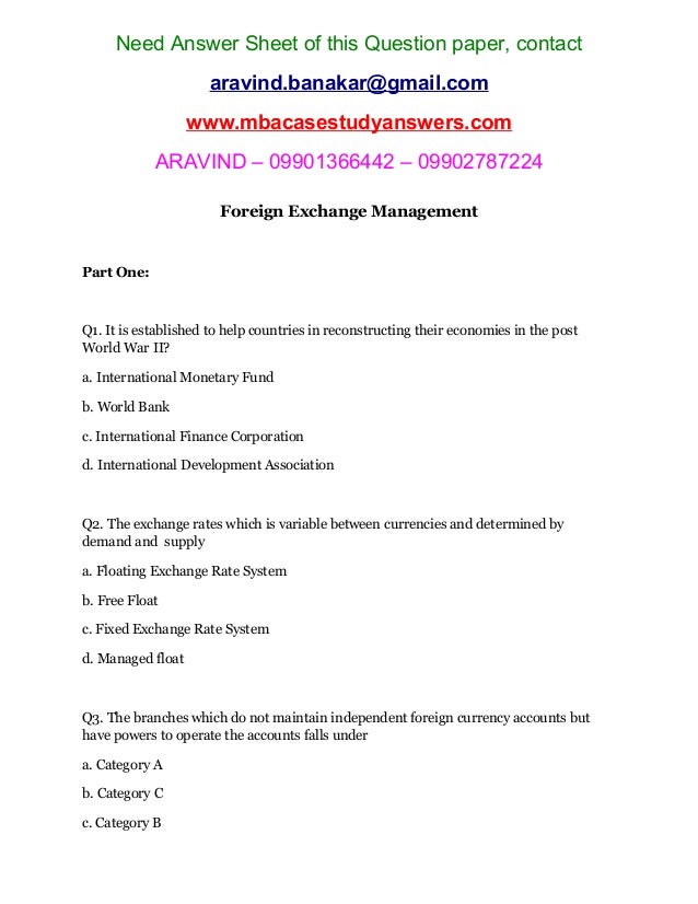 How does foreign exchange work