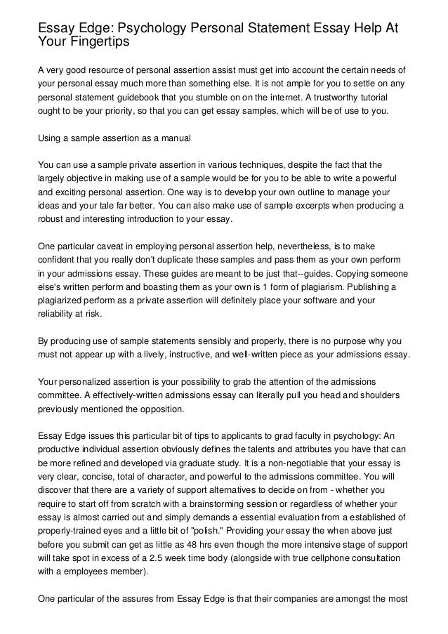 Necessary edges essay picture