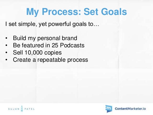 My Process: Promotion Tactics
• Emailed 30-50 people included in ebook weekly
500+ people included in the ebook
• Pitche...
