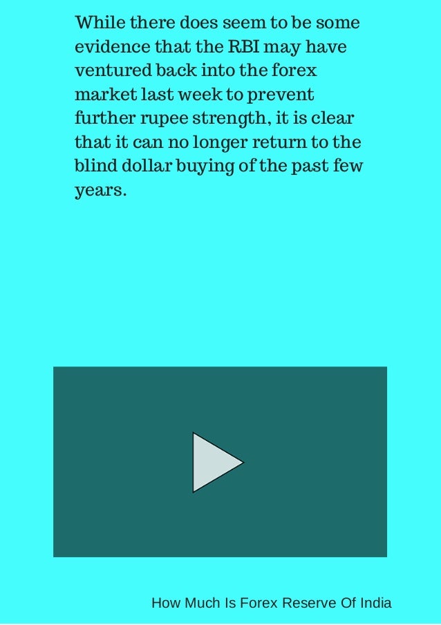 What is indian forex reserve