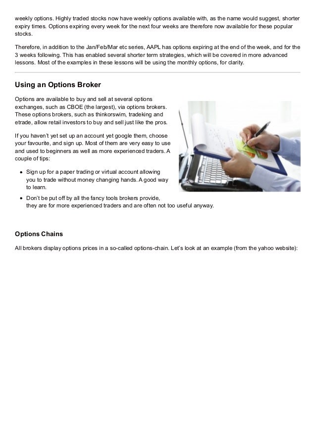 How options trading works