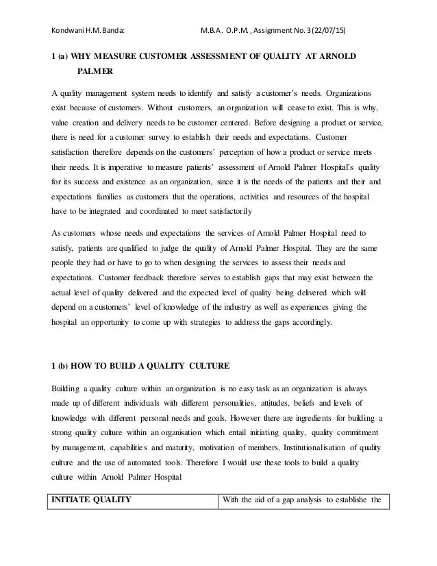 arnold palmer hospital case study essay Video case study (this is an operations management class) please view and read the case study project management at arnold palmer hospital address the discussion. arnold palmer hospital case study essay Video case study (this is an operations management class) please view and read the case study project management at arnold palmer hospital address the discussion.
