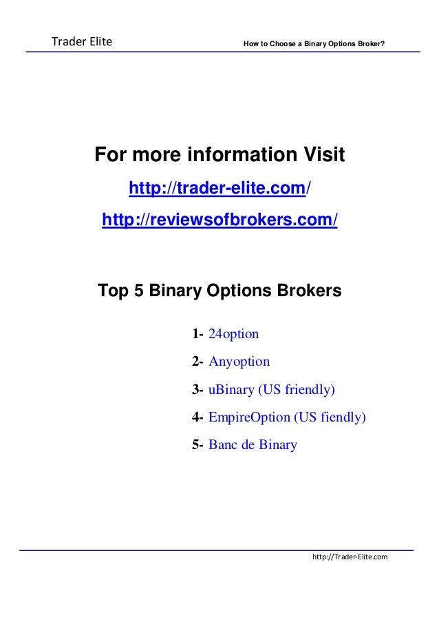 good stock binary broker trading qqq