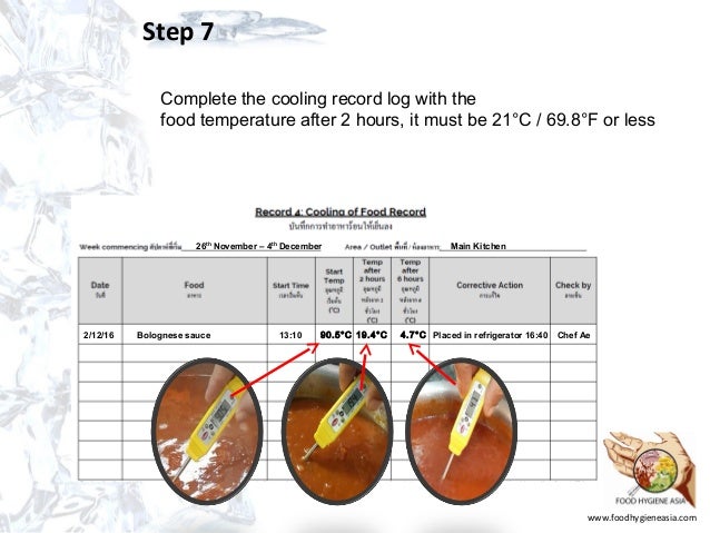 When Cooling Food In Hours The Temperature Must Reach When Cooling Food In Hours The Temperature Must Reach