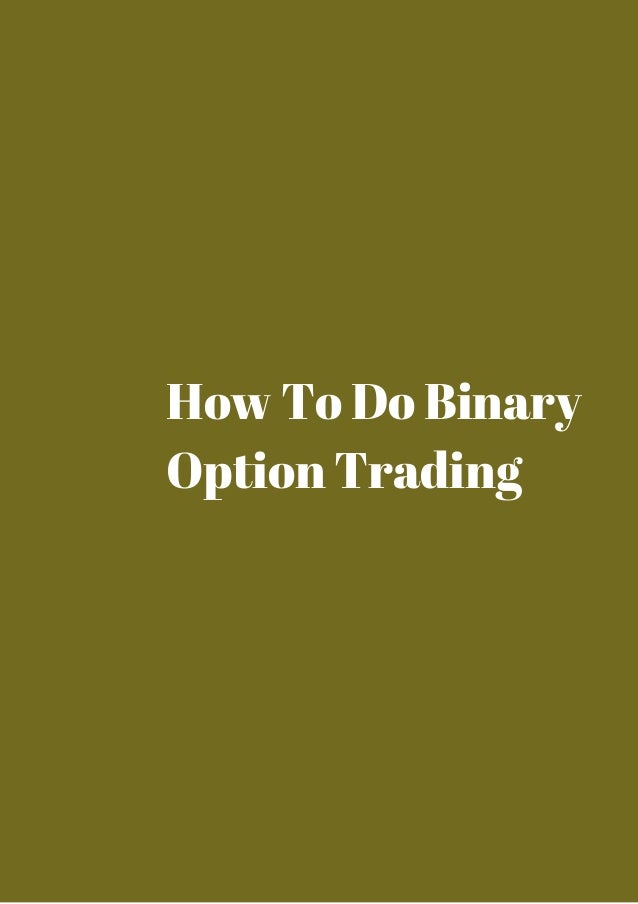 how to learn strategies for binary options