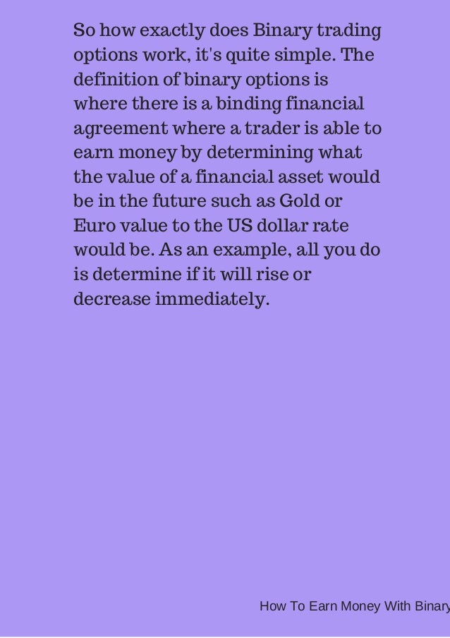 Option traders definition