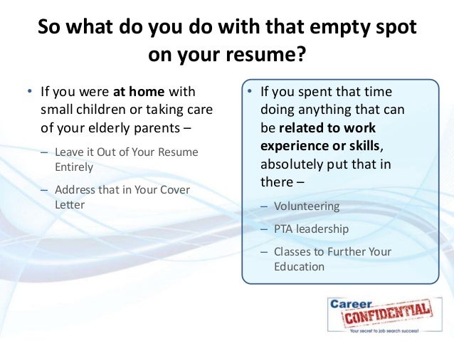 gaps on resumes
