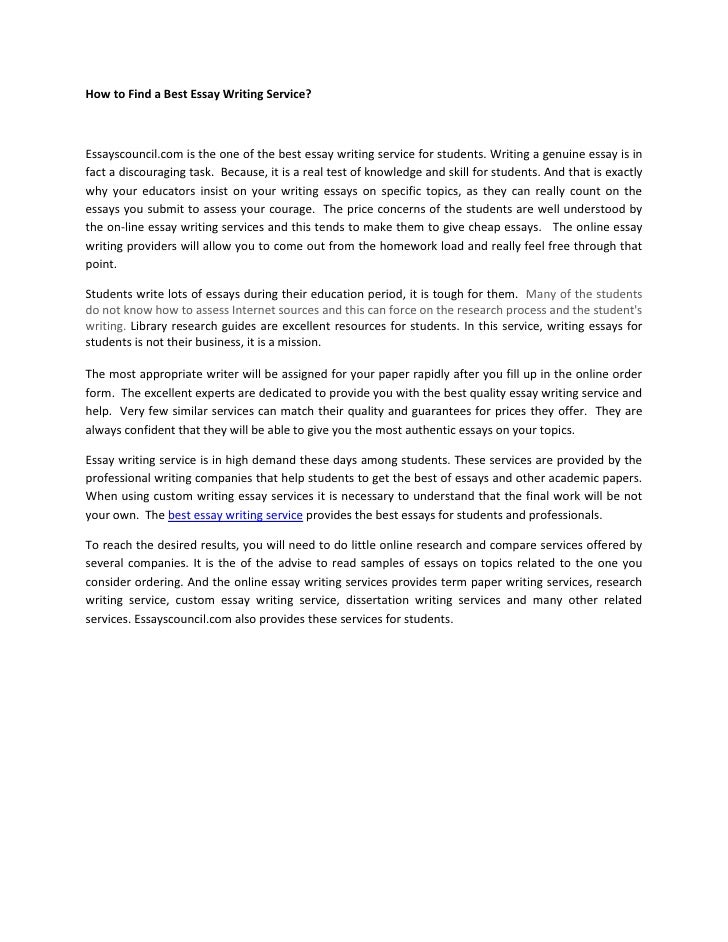 Top 3 Best Essay Writing Service Reviews | Dissertation Writing