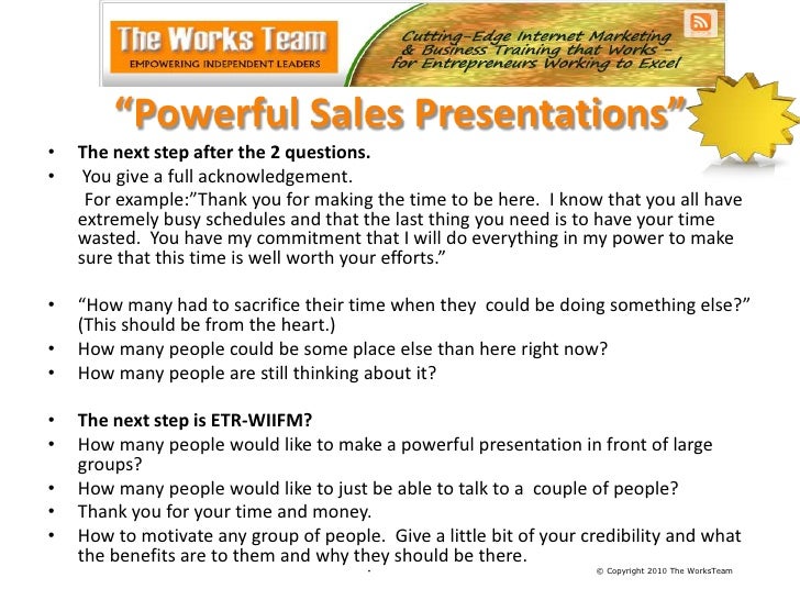 sales presentation example rome fontanacountryinn com sales presentation examples