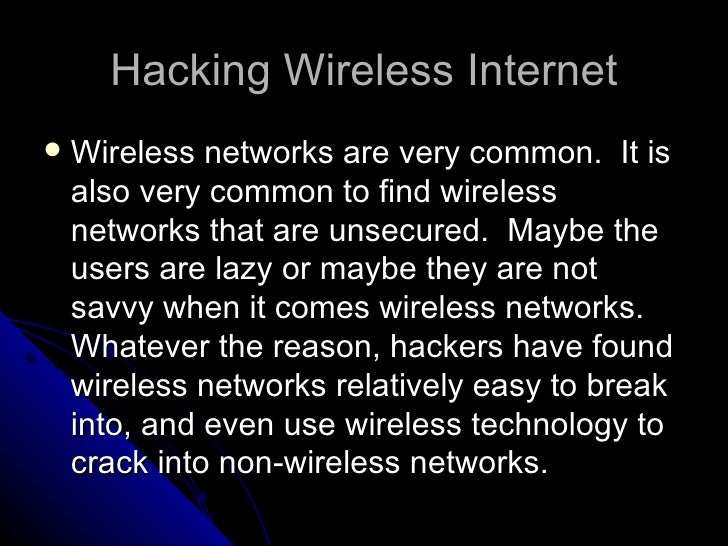 Communication on this topic: How to Break WEP Encryption, how-to-break-wep-encryption/ Forum on this topic: How to Break WEP Encryption, how-to-break-wep-encryption/