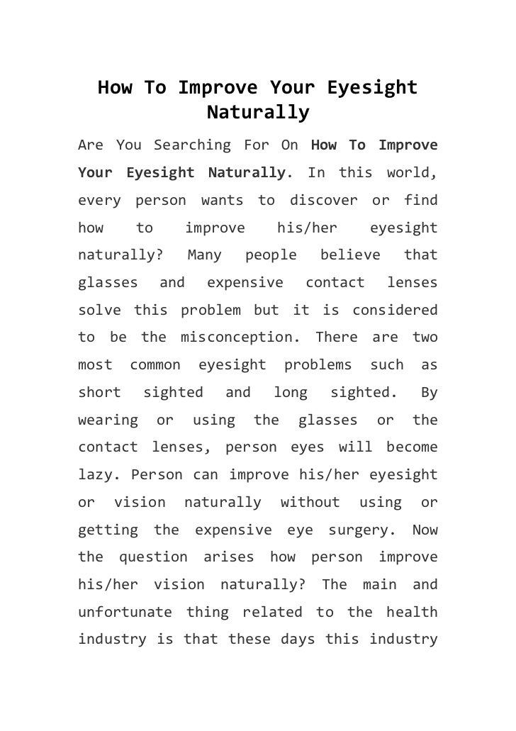 how-to-improve-your-eyesight- ...