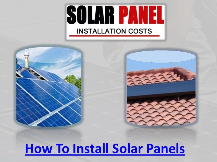 How To Install A Solar System
