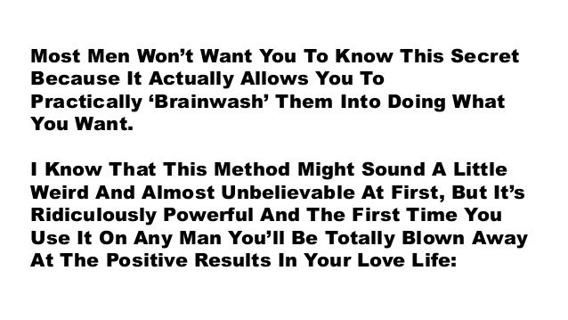 Psychology how to make someone fall in love with you