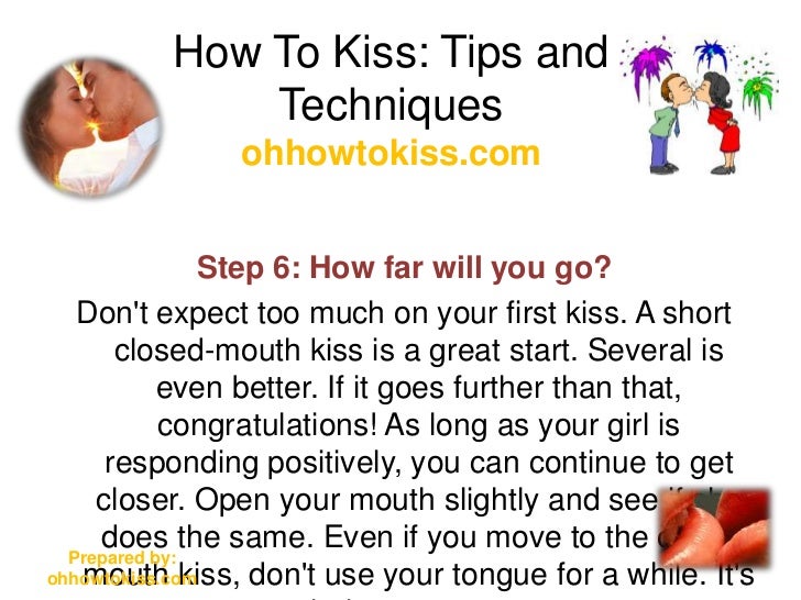 First Kiss Tips 101