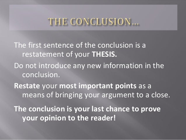 Writing a literary essay