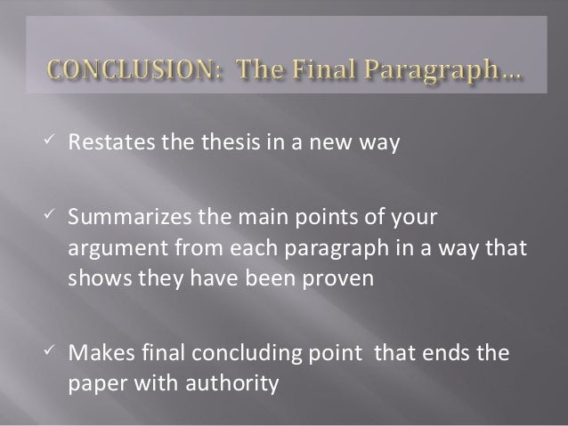 Writing a literary essay