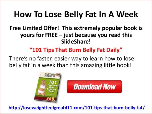 How To Loose Fat In A Week 114