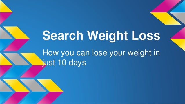 How to lose weight fast in just 10 days