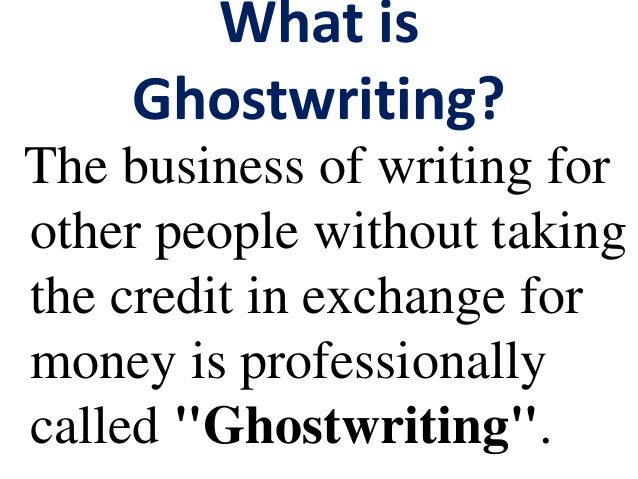 Business book ghostwriter