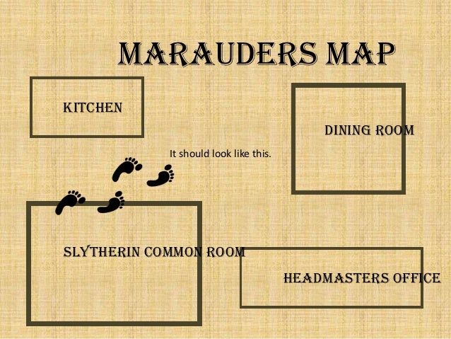 How To Make A Marauders Map How To Make A Marauders Map