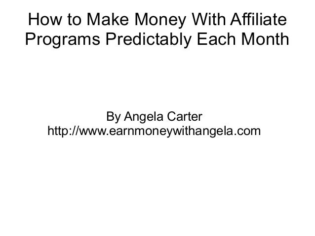 Programs That Make Money
