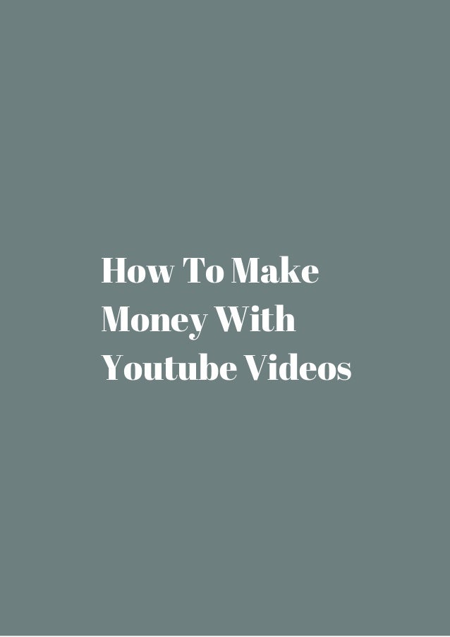 how pms make money on youtube videos