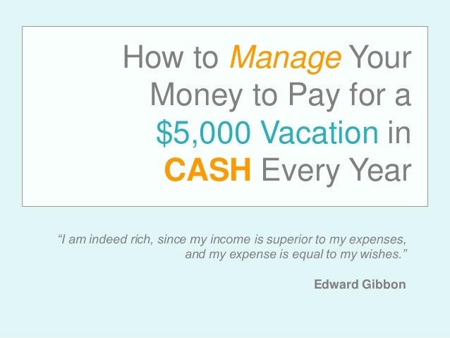 how to handle your money