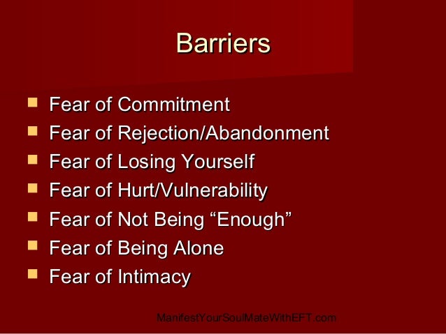 why am i so afraid of commitment why am i so afraid of commitment