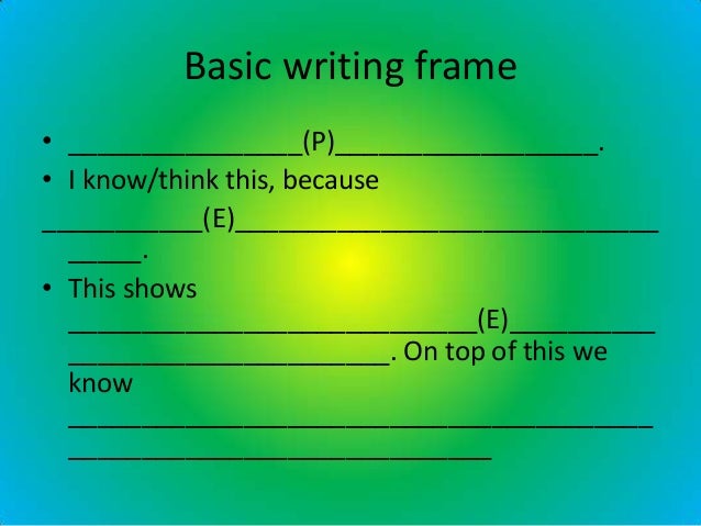 Structuring research essay