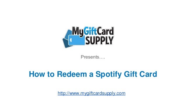 How To Redeem Spotify Gift Card - how to redeem a spotify gift card How To Redeem Spotify Gift Card - how to redeem a spotify gift card