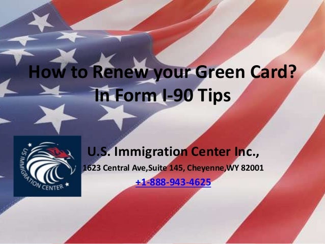 How to renew your green card