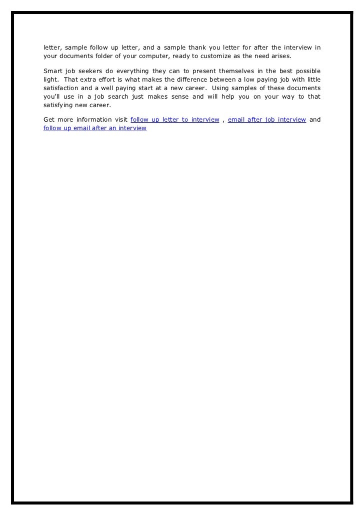 job application follow up letter email