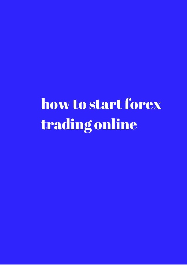 How to start a forex trading business